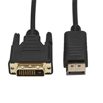 DP Kijelző-port Displayport-DVI Kábel 1,8 M DP-DVI átalakító Kábel Átalakító a Displayport-DVI ki a HP Dell