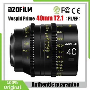 DZOFilm VESPID MINISZTERELNÖK 40mm T2.1 Teljes keret Cine Lencse PL, vagy EF-Hegy a Fotós Mozi Kamera Lencséje Filmet