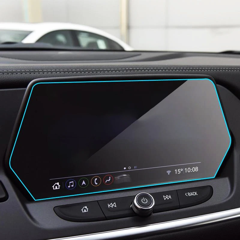 Edzett Üveg Képernyő Védő Chevrolet Blazer 2019-2021 Autó Információs rendszer Védő Film DVD-GPS-Multimédia1