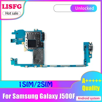 Egy SIM/Dual SIM 100% - os Kártyafüggetlen Samsung Galaxy J5 J500F Alaplap Eredeti, Teljes Chips Android OS alaplapot