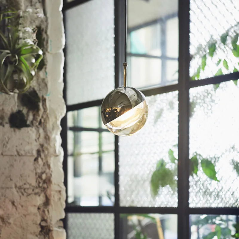 Egyszerű Hálószoba Ágy Melletti Kis Droplight Étterem Bár Három-End Mennyezeti Lámpa Kreatív Forgási Lépcső, Csillár2