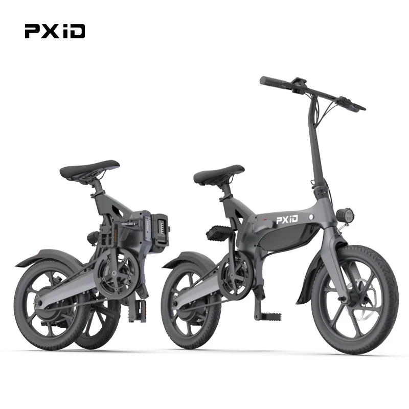 Elctricas P2-Bicicletas Kiskereskedelmi elektromos ár bike kerékpár 16 colos E-Bike 250W motor E összecsukható kerékpár tekerés közben fel is töltheted1