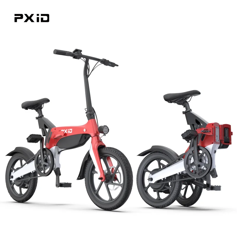 Elctricas P2-Bicicletas Kiskereskedelmi elektromos ár bike kerékpár 16 colos E-Bike 250W motor E összecsukható kerékpár tekerés közben fel is töltheted4