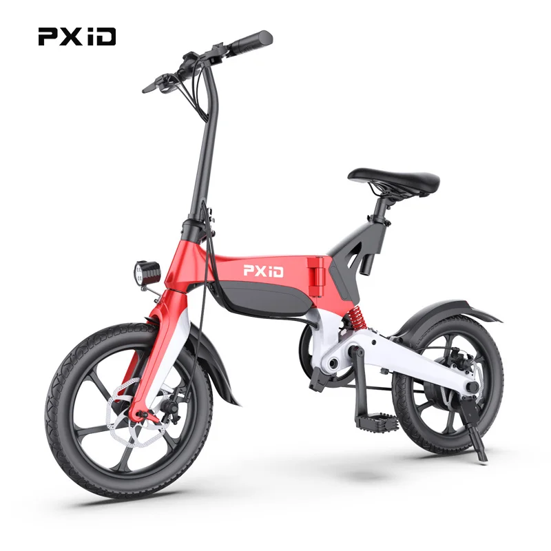 Elctricas P2-Bicicletas Kiskereskedelmi elektromos ár bike kerékpár 16 colos E-Bike 250W motor E összecsukható kerékpár tekerés közben fel is töltheted5