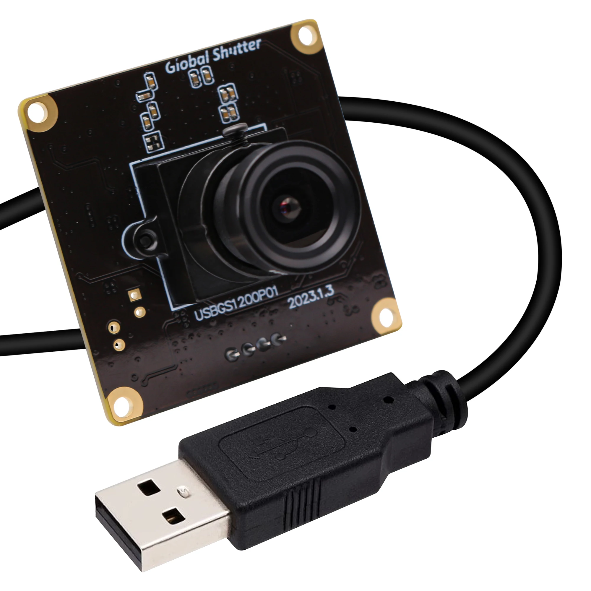 ELP 2MP 90fps Global Shutter USB Kamera AR0234 Érzékelő Nagy Sebességű Webkamera Modul Nagy Sebességű Motion Capture -1