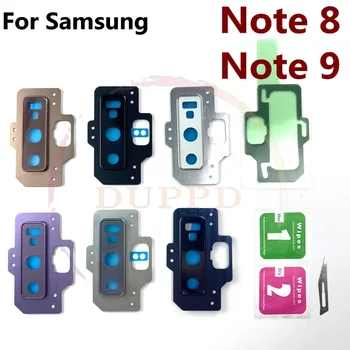 Eredeti Samsung Galaxy Note8 Note9 Megjegyzés 8 9 N950 N960 Vissza A Hátsó Kamera Lencséje Keret Fedezi Ház Esetben Üveg Javítás Rész