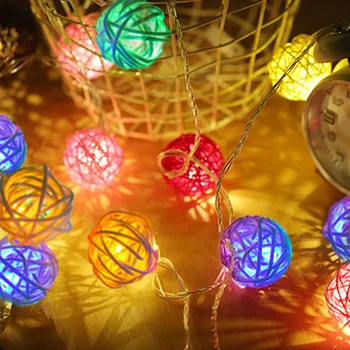 Fa-tündér string fények, szőlő LED haza koszorú dekoráció, karácsonyfa dekoráció esküvői party kellékek