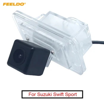 FEELDO Autó éjjellátó CCD Visszapillantó Parkolás Kamera Suzuki Swift Sport 2014 Fordított Biztonsági Parkolás Kamera