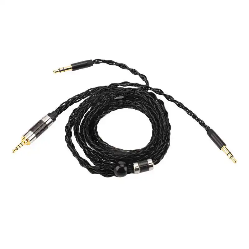 Fejhallgató Kábel 8 Mag 2.5 mm Kiegyensúlyozott Dugó-Dual 3,5 mm-es Csatlakozó, Ezüst Bevonatú Fülhallgató Kábel Csere Sony MDR Z7 Z1R3
