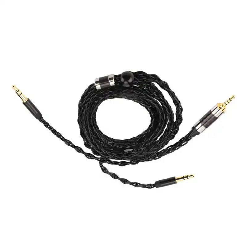 Fejhallgató Kábel 8 Mag 2.5 mm Kiegyensúlyozott Dugó-Dual 3,5 mm-es Csatlakozó, Ezüst Bevonatú Fülhallgató Kábel Csere Sony MDR Z7 Z1R4