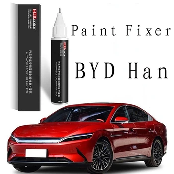 festék, toll karcolás alkalmas BYD Han EV festék javító toll Piros Szürke Idő Han DMI eredeti festés javítás alkalmazás BYD Han