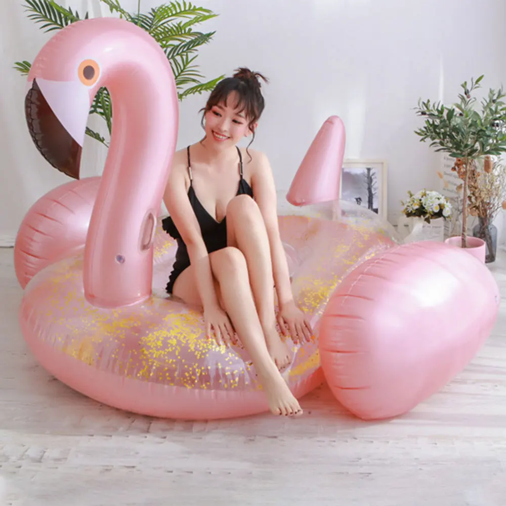 Flamingo Felfújható Úszás Gyűrű Felnőtt Baba Úszás Kör Úszó Gyűrű Gumi Gyűrű Beach Party Medence Játék Medence Úszik Felnőttek1