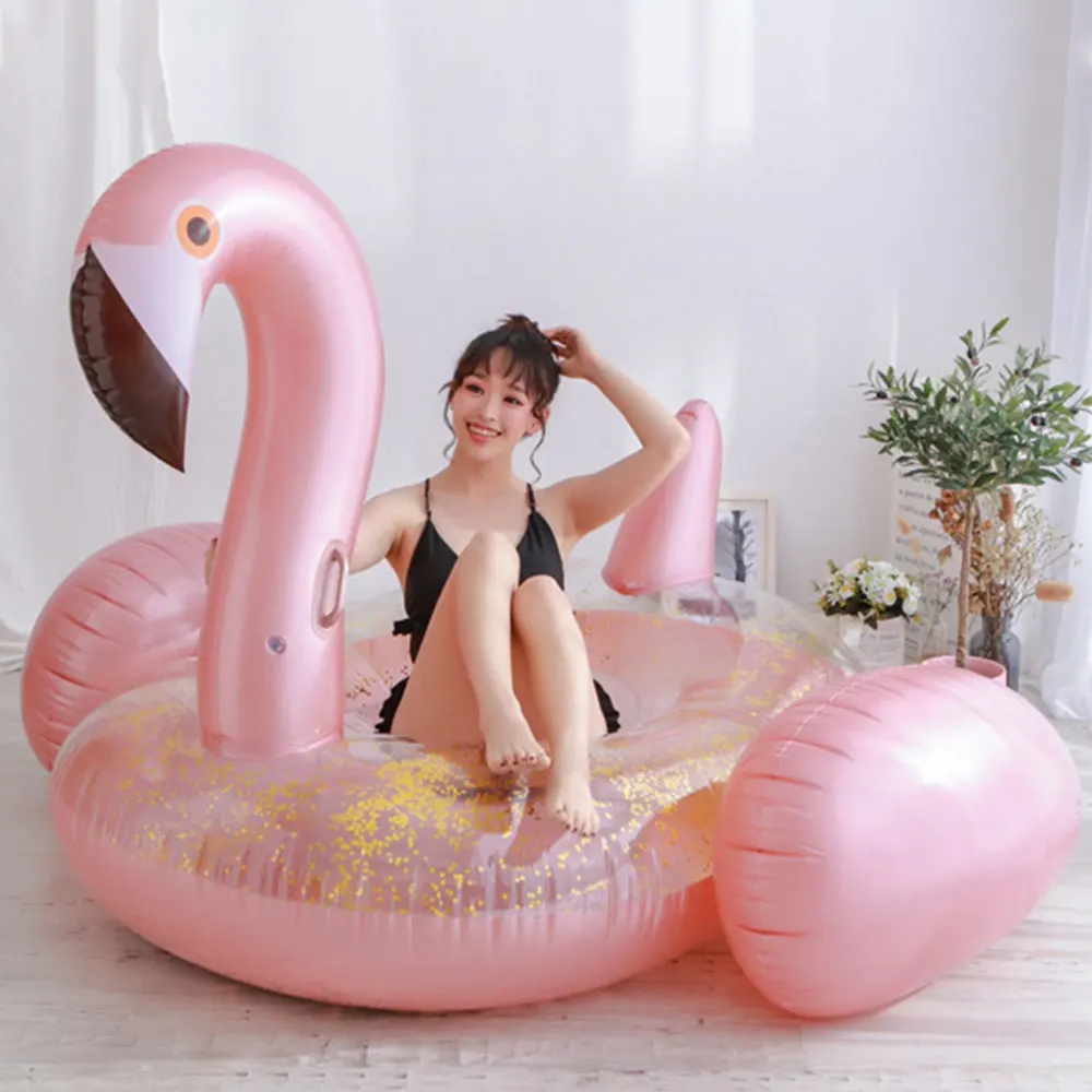 Flamingo Felfújható Úszás Gyűrű Felnőtt Baba Úszás Kör Úszó Gyűrű Gumi Gyűrű Beach Party Medence Játék Medence Úszik Felnőttek2