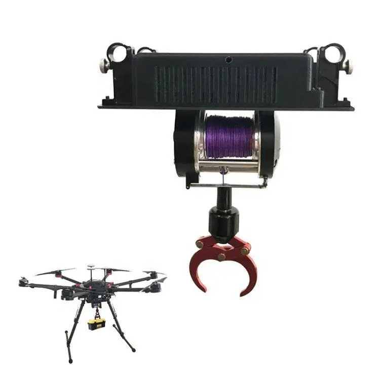 FOXTECH F10 5kg Hasznos 30M Dobja Vonal Hossza Drón Csörlő Hook Levegő Dobó Drón Tartozékok Drón Csökken Rendszer2