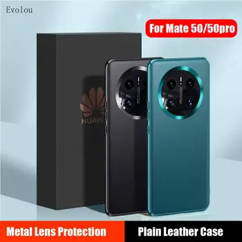 Fém Objektív Fényképezőgép Védelem Puha Telefon Esetében A Huawei Mate 50 Pro Sima Bőr Ultra Vékony Fedezni Haver 40 30 20 Pro Plus