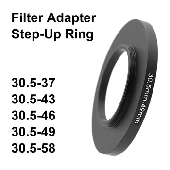 Fényképezőgép Objektív Szűrő Adapter Gyűrű Lépés Gyűrű 30.5-37 30.5-43 30.5-46 30.5-49 30.5-58 az UV-ND CPL napellenző stb.