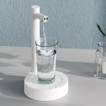 Hordozható Asztali Elektromos Víz Adagoló Üveg Csövű Gallon Szivattyú USB Töltés Automatikus Ivóvíz Gép Vízforraló