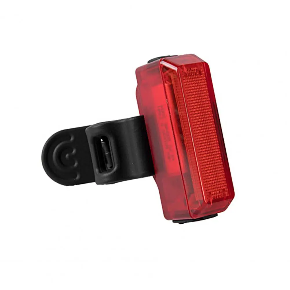 Hordozható Kerékpár hátsó Lámpa USB Töltés Kompakt Kerékpár Hátsólámpa Rozsda Ellenálló Figyelmeztető Lámpa4