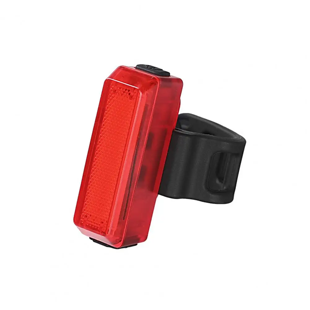 Hordozható Kerékpár hátsó Lámpa USB Töltés Kompakt Kerékpár Hátsólámpa Rozsda Ellenálló Figyelmeztető Lámpa5