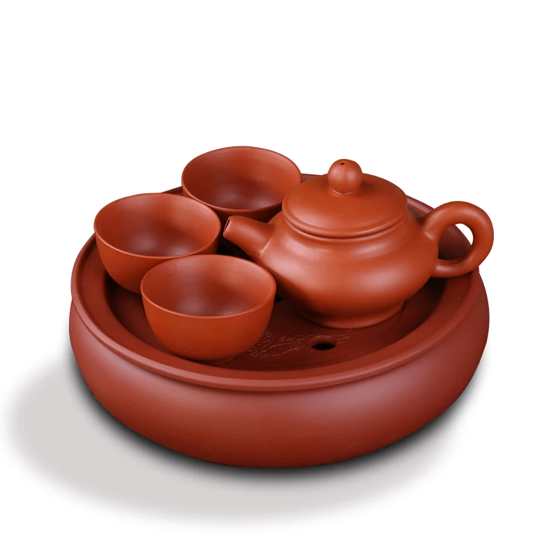 Hordozható Kínai Kongfu Lila agyag Teás Készlet Utazási zisha Kerámia Porcelán Tea Ware a Porcelán Teáskanna Öltöny3
