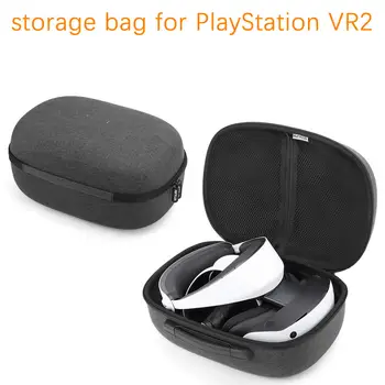 Hordozható Tároló Táska PS VR2 Védelem Doboz, Bőrönd Utazási PlayStation VR2 Fej Heveder Esetben Tartozékok