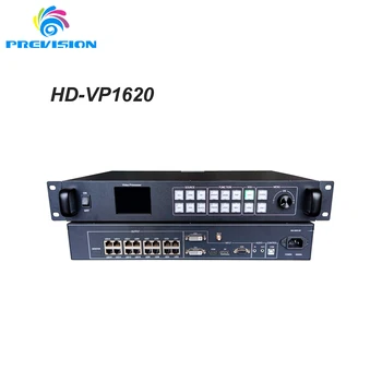 HUIDU HD-VP1620 LED 4K Videó-Processzor beltéri, mind kültéri ultra nagy,kóros LED képernyő splicing kijelző;bérleti díj,átmeneti,16 port
