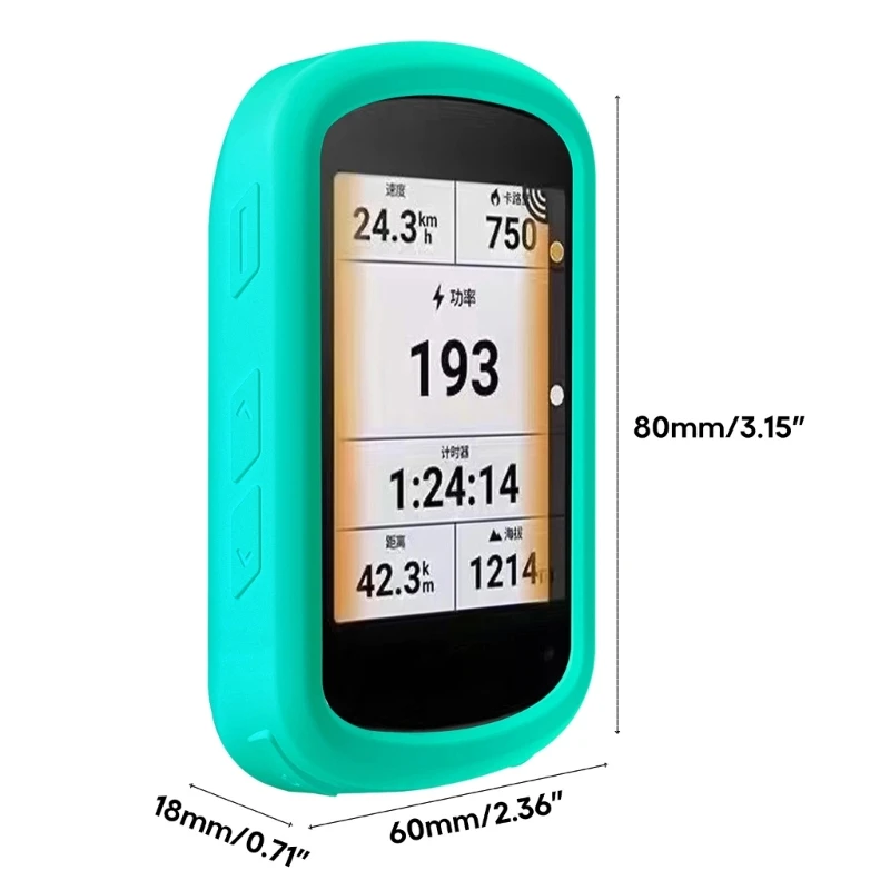 Ház Fedelét A-Garmin Edge 840 GPS-Bike Kerékpáros Komputer Bőr-barát Hüvely5