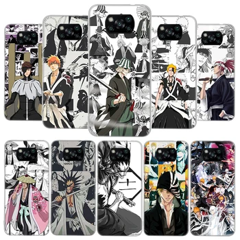 Ichigo Kenpachi Bleach Anime Fedél Telefon Esetében A Xiaomi Mi 12X 11azt 12 11 10 9 8 Lite 13 9T 10T 11T 12T Pro 5X 6X Ultra 5G Luxur