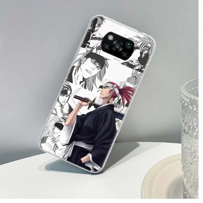 Ichigo Kenpachi Bleach Anime Fedél Telefon Esetében A Xiaomi Mi 12X 11azt 12 11 10 9 8 Lite 13 9T 10T 11T 12T Pro 5X 6X Ultra 5G Luxur4