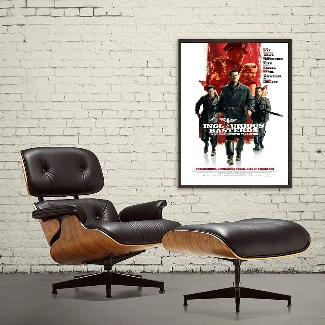 Inglourious Brigantyk Film Poszter HD Nyomtatható Vászon Art Print Otthon Dekor falfestés ( Nincs Keret )2