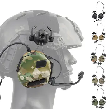 Katonai Kommunikációs Headset Taktikai Paintball Zajcsökkentés Hang Vegye Fel Earmuff Vadászat Felvételi Védő Fejhallgató