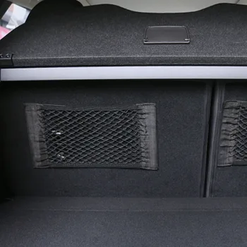 Kocsi csomagtartójában rugalmas hálós tároló táska Subaru Forester Legacy Outback Impreza XV BRZ