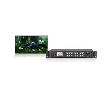 KS600 KYSATR video processzor 1920*1200 Támogatás 2 küld kártya DVI-VGA, HDMI, Nova Linsn Kártya LED Kijelző Vezérlő