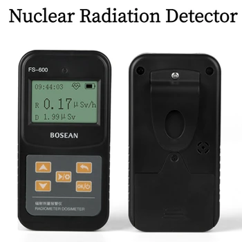 Kézi Nukleáris Sugárzás Érzékelő Geiger-Számláló X γ β-sugárzás Kimutatására Eszközök Márvány Kórház Radioaktív Teszter USB doziméter