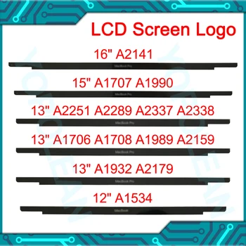 LCD Képernyő Üveg Trim Logó Keret Elülső Kijelző Fedél MacBook Pro Air A1706 A1707 A1708 A1989 A1990 A2141 A1534 A1932 A2338