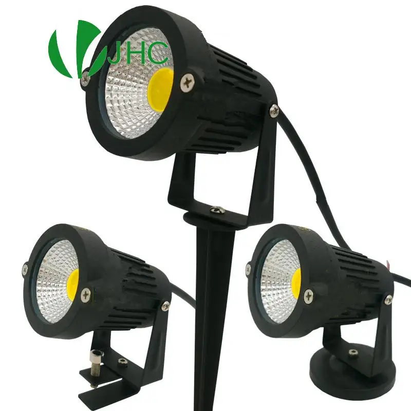 LED Klip Kert Kerti Lámpa 5W COB Kültéri LED Spike Fény Útját Táj Vízálló Spot Izzók0