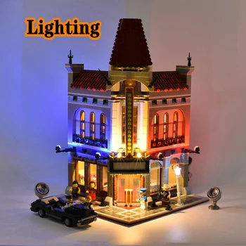 LED világítás készlet 10232 épület-blokk tégla (csak a fény nem modell)