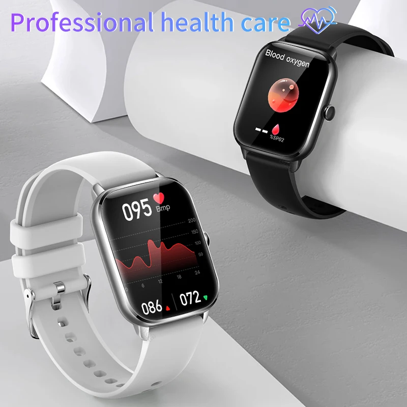 LIGE 2023 Smartwatch 1.9 hüvelyk Teljes Képernyő Bluetooth Hívja pulzusszám Aludni Monitor 100+ Sport Modellek Intelligens Karóra Férfiaknak a Nők5