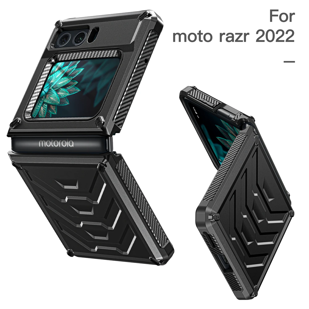 Luxus Motorola Az Esetben Támogatja A Vezeték Nélküli Töltés Moto Razr 2022 Kamera Védőburkolatot Eredeti Ajándék Doboz, Csomagolás3
