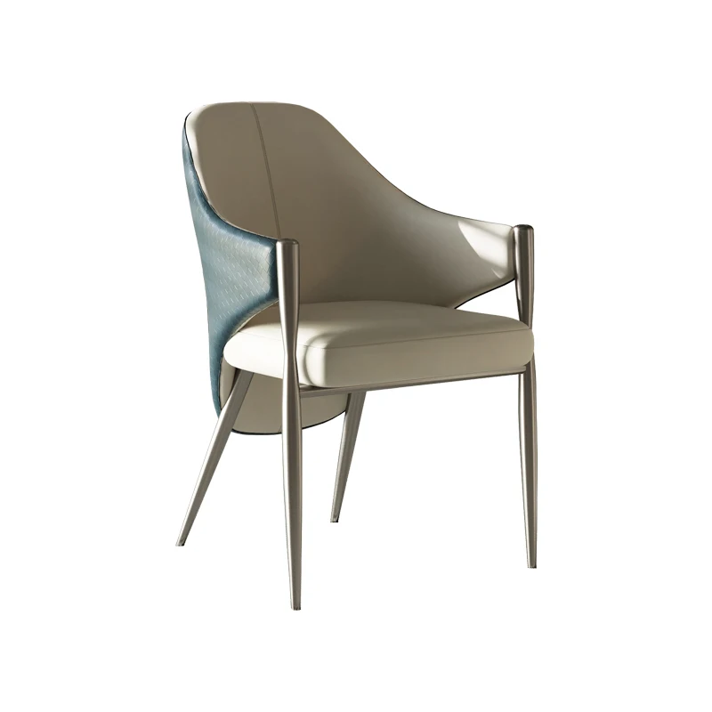 Luxus étkező szék Modern, egyszerű, egyetlen szék, Nappali vissza, haza, a szék erkély tárgyalási szék5
