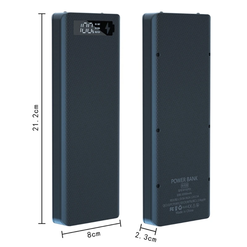 M2EC 18650 Töltő Intelligens QC3.0 USB Töltő Akkumulátorok5