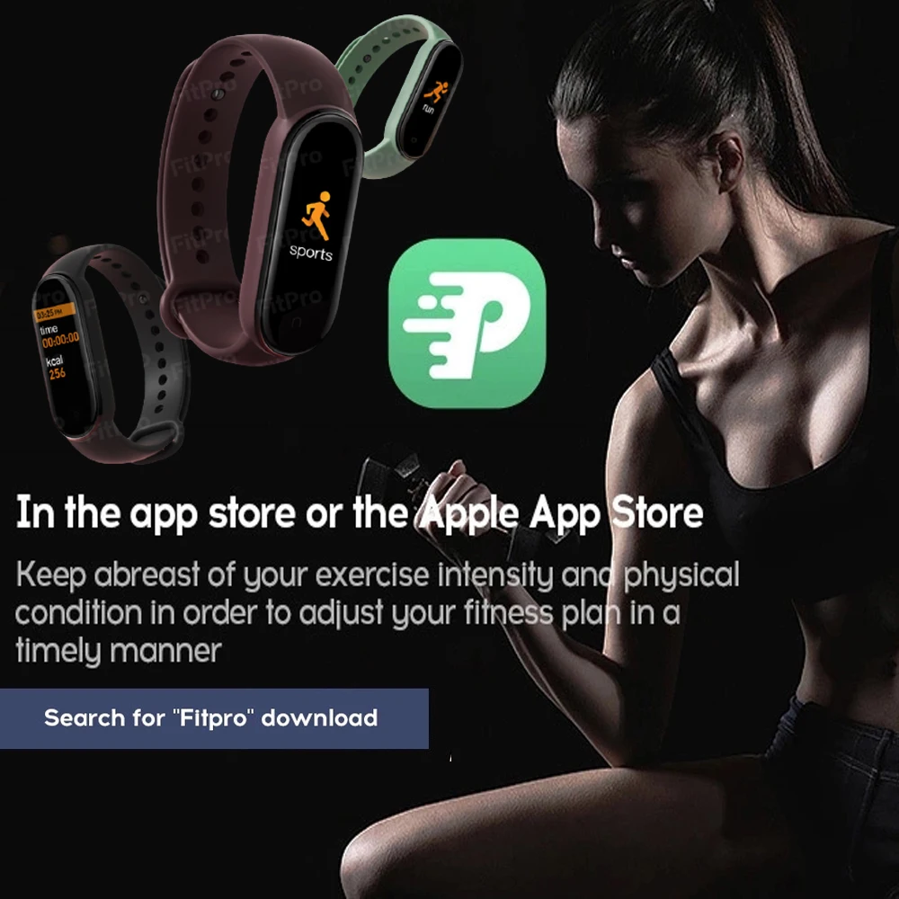 M5 Intelligens Karóra Férfi Női pulzusmérő Vérnyomás Fitness Tracker Smartwatch Zenekar 5 Sport Karóra IOS-Android4