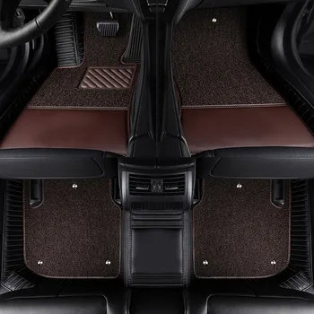 Magas minőség! Egyedi, különleges autó, szőnyeg Toyota Land Cruiser 300 2022 2023 5 hely vízálló, dupla réteg szőnyeg, szőnyegek