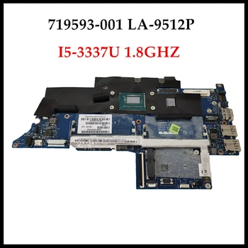 Magas minőségű 719593-001 a HP Envy 6-1000 Laptop alaplap VBU50 LA-9512P I5-3337U DDR3L 100% - os Teljes Vizsgált