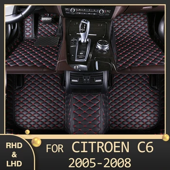 MIDOON Autó szőnyeg a Citroen C6 2005 2006 2007 2008 Egyéni auto láb Párna autó szőnyeg fedél