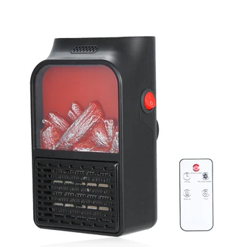 Mini Fűtés 500W Levegő Melegebb Otthon Fűtés 900W Praktikus Láng Fűtés Mini Elektromos Hősugárzót Melegebb Ventilátor Radiátor Fűtés