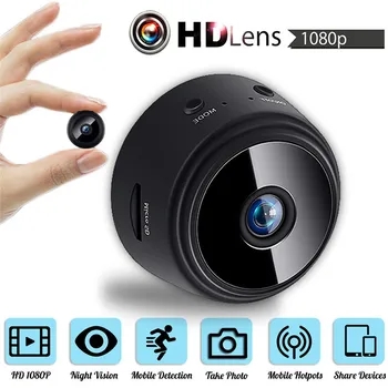 Mini IP Kamera WIFI HD Mini Kamera 1080P Home Security Kis Kamera éjjellátó mozgásérzékelés Érzékelő Cam