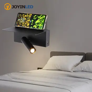 Modern, Egyszerű Fali Lámpa Kreatív Északi Szobás Hotel USB, Vezeték nélküli, Újratölthető Éjjeli Lámpa Nappali Háttér Fali Lámpa
