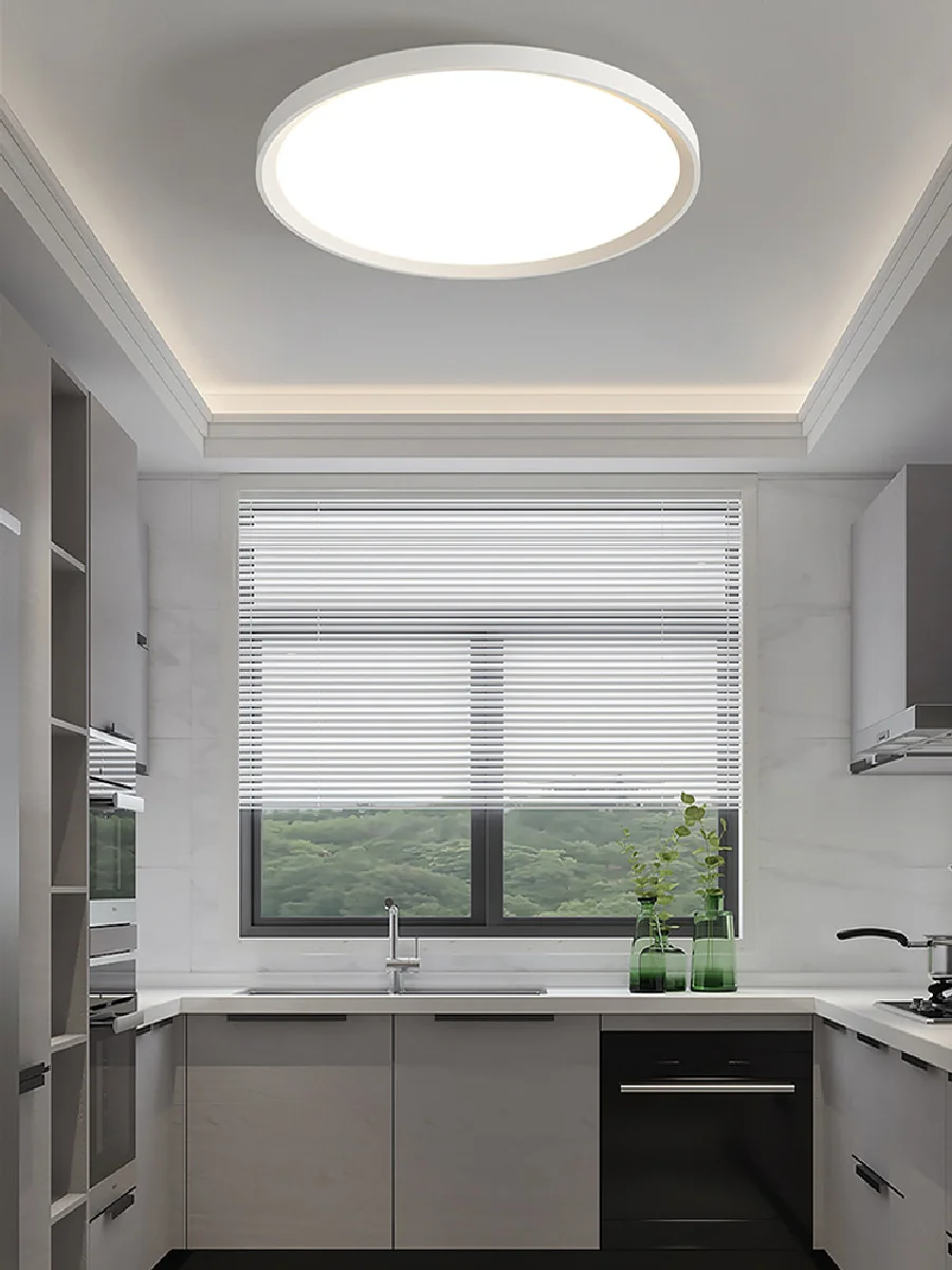 Modern hálószoba mennyezeti lámpa ultra-vékony erkély lámpa, konyha, fürdőszoba lámpa lámpa tanulmány lámpa, LED-es mennyezeti lámpa, nappali4