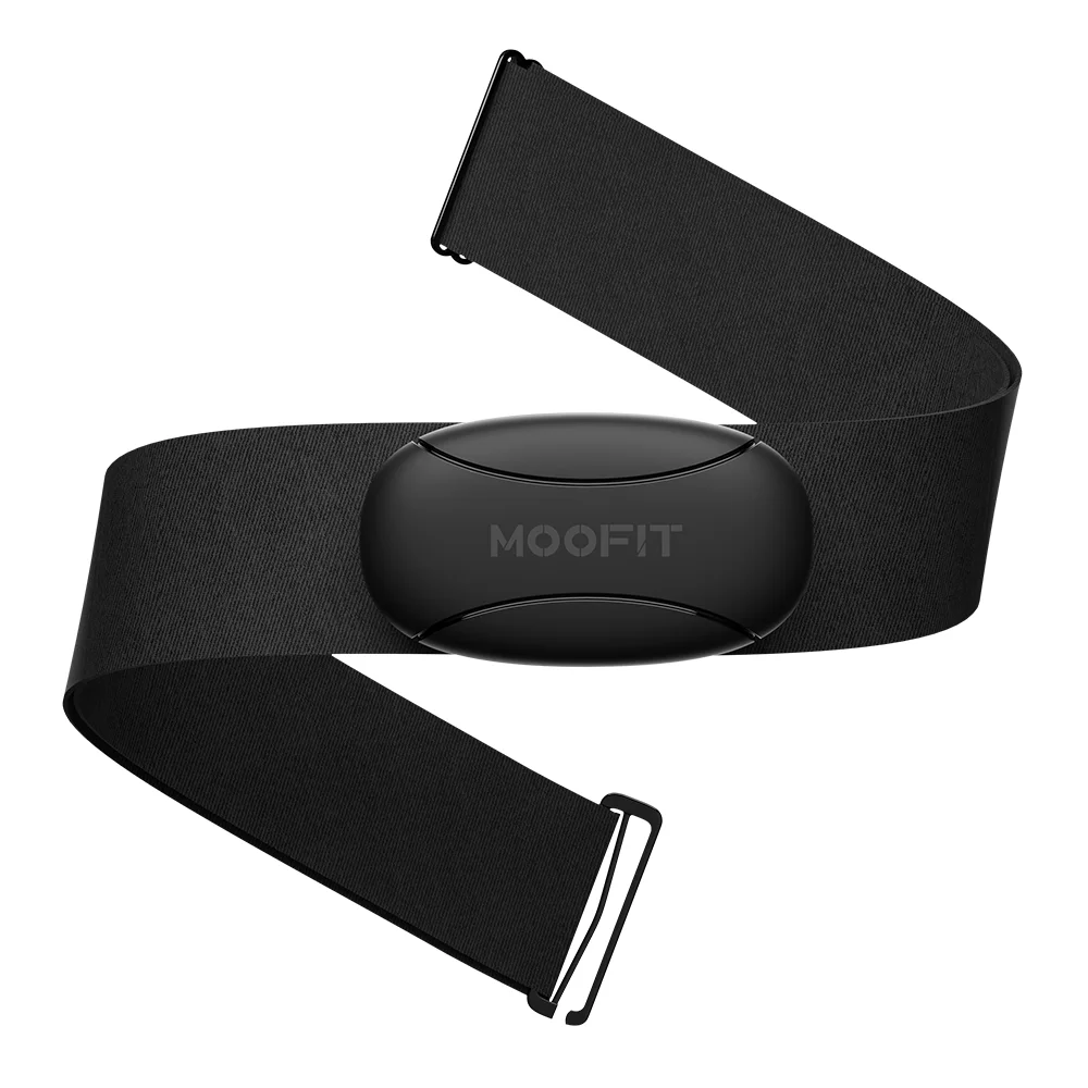 MOOFIT HR8 pulzusmérő Mellkas Heveder Bluetooth & ANT+ IP67 Vízálló HRM PULZUSMÉRŐ Érzékelővel Kompatibilis Zwift, Wahoo, Endomondo0